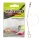 Bas de ligne en tungstène monté 6 6Kg 2Pcs/Paquet