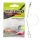 Bas de ligne en tungstène monté 9 9Kg 2Pcs/Paquet