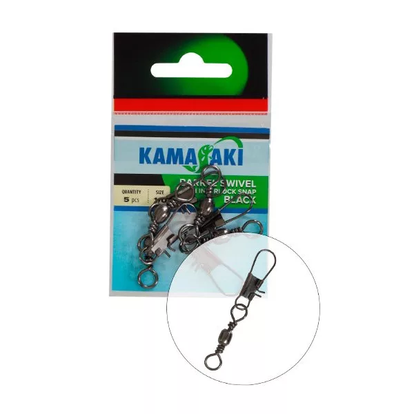 Kamasaki Agrafe Emerillon Emballée 12 10Pcs/Pack