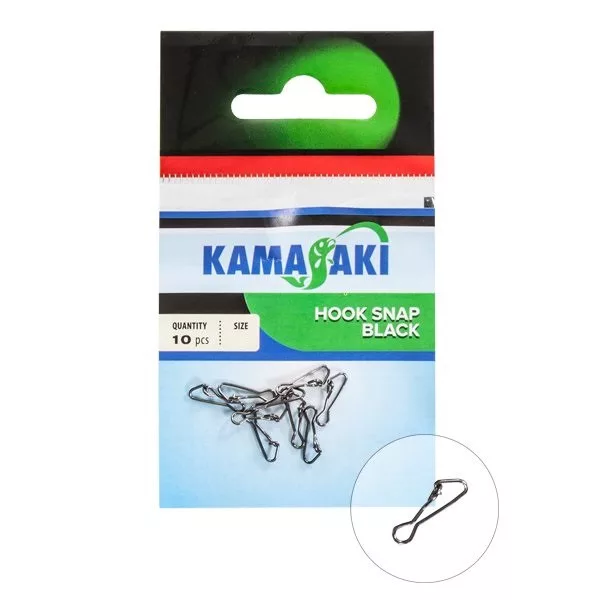 Kamasaki Agrafe Hook Snap emballée 2 10 pièces/paquet