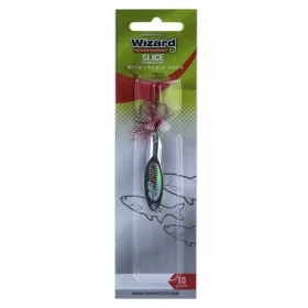 Wizard Slice Cuiller ondulante Bleue - 15gr