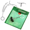 Nevis Butée en caoutchouc noire L 6x3mm 12pcs