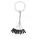 Nevis Butée en caoutchouc noire L 7x2,2mm 10pcs