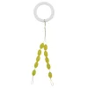 Nevis Butée en caoutchouc silicone jaune S 4,5x2,5mm 10pcs