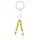 Nevis Butée en caoutchouc silicone jaune S 4,5x2,5mm 10pcs
