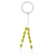 Nevis Butée en caoutchouc silicone jaune S 4,5x2,5mm 10pcs