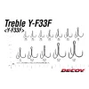Decoy Y-F33F Extra Fine Wire #5 Füles Szakállas Háromágú Horog 6db