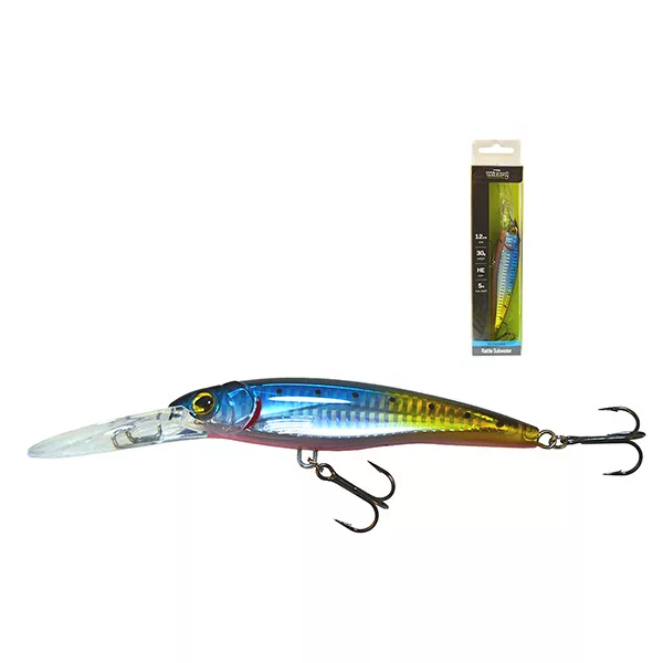Wizard Sous-l'eau à cliquetis Flottant HE 12cm 30gr Leurre