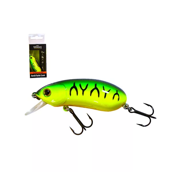 Wizard Bandit Rattle Crank Coulant lent CT 5,5cm 10gr Leurre