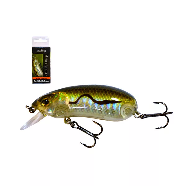 Wizard Bandit Rattle Crank Slow-Sinking SG 5,5cm 10gr Leurre