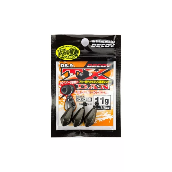 Decoy DS-9H TX-Dan Sinker Heavy 21gr Drop Shot Ólom 3db