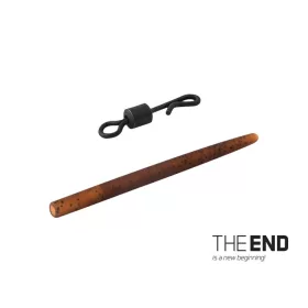   Delphin THE END Agrafe rapide émerillon avec manchon en caoutchouc / 6pcs #4 / G-ROUND