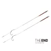 Delphin THE END Skin rig hameçon monté / 2 pcs 20cm/25lbs/#6