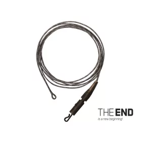  Delphin THE END Leadcore + hameçon monté avec clip PIN / 3pcs 1m