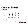 Decoy SN-15 Casimel Swivel 8 Forgó 12db