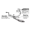Decoy DS-12 Slide Weight 2,5gr Offset Ólom 4db