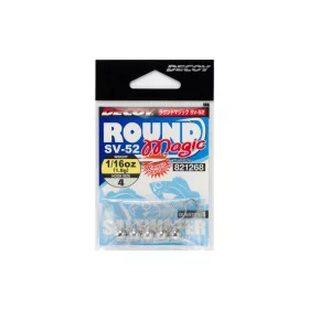 Decoy SV-52 Round Magic #3 7,0gr Jig Fej 4db