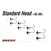 Decoy VJ-30 Standard Head #1 2,5gr Jig Fej 5db