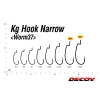 Decoy Worm 37 KG Narrow 5/0 Offset Horog 5db