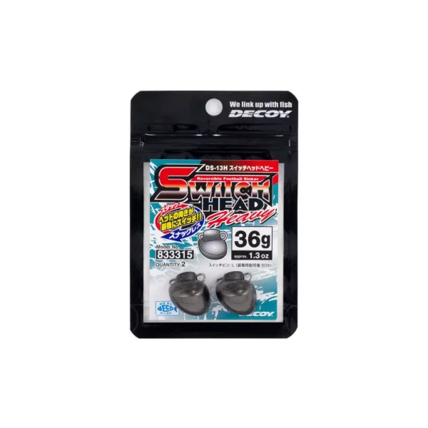 Decoy DS-13H Switch Head Heavy 21gr Jig Fej Ólom 3db