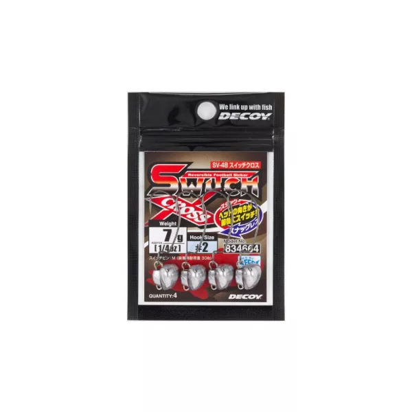 Decoy SV-48 Switch Cross #1 9gr Jig Fej 4db
