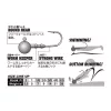 Decoy SV-60 S.W. Head Round #3/0 14gr Jig Fej 3db