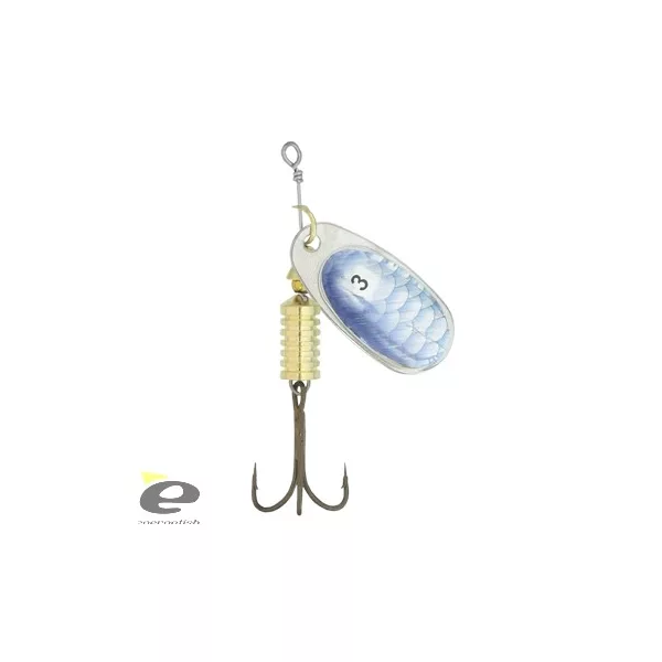 Kamasaki Tinch Spinner Bleu Paillettes Écaille 1 - 4gr