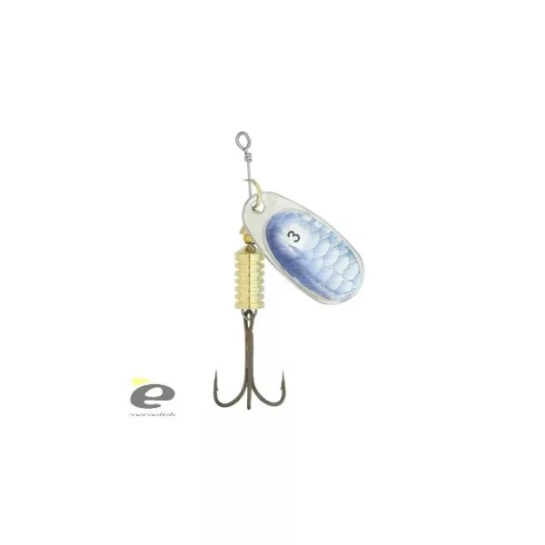 Kamasaki Tinch Spinner Paillettes Bleues 2 - 6gr