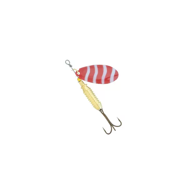Kamasaki Perroquet Spinner Rouge-Jaune Ondulé 4 - 10gr