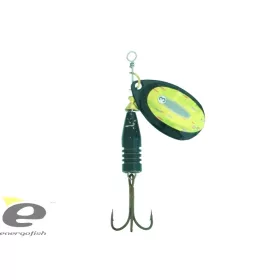   Kamasaki Owl Cuiller Tournante aux Yeux Noirs sur Fond Doré 3 - 8gr