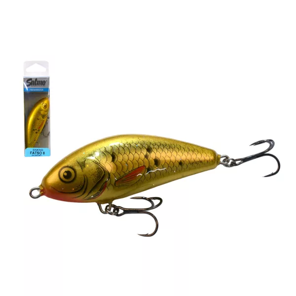 Salmo Fatso GBA 8cm 25gr Süllyedő Wobbler