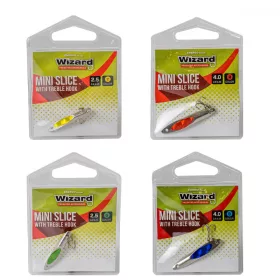 Wizard Mini Slice Cuiller ondulante S Jaune S - 2,5gr