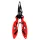 Reiva ciseaux coupe-tresse Noir-rouge