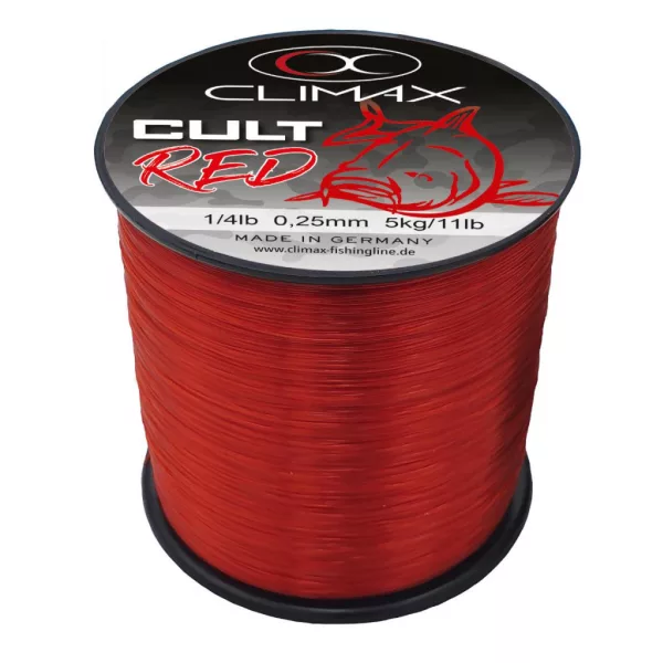 Climax Cult Carp Red Mono 1000m 0,25mm Monofil Főzsinór