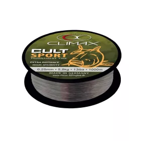   Climax Cult Carp Sport Mono Grey 1000m 0,20mm Monofil Főzsinór