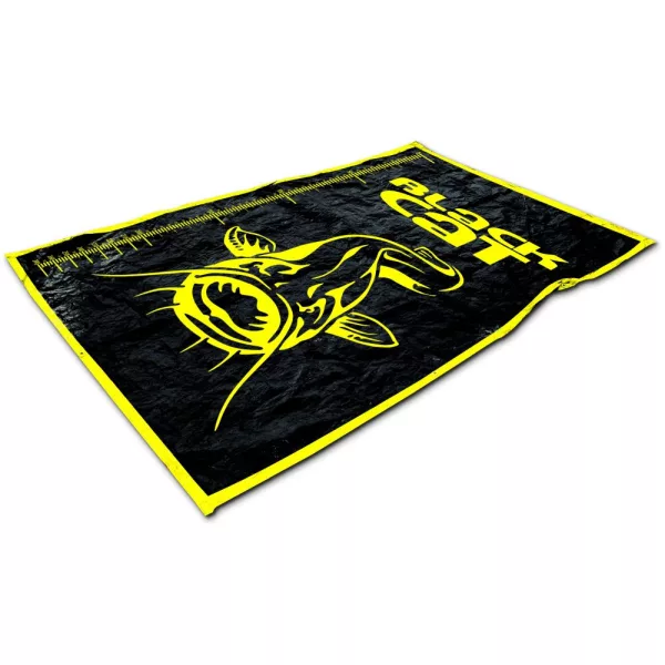 Black Cat Tapis de décrochage L: 300cm S: 200cm - Tapis pour poissons prédateurs