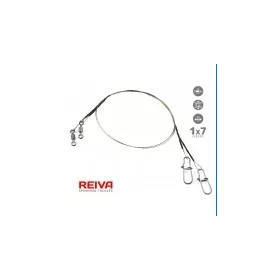 Bas de ligne Reiva Tungstène pour carnassier 1*7 5kg 20cm