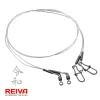 Reiva 0,30mm 30cm Bas de ligne Fluorocarbone 2pcs