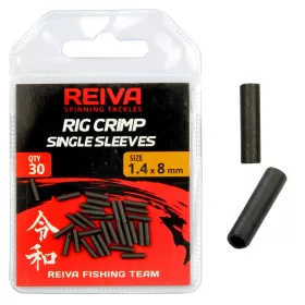 Reiva Manchon à sertir Simple 1,2x8mm 30 pièces