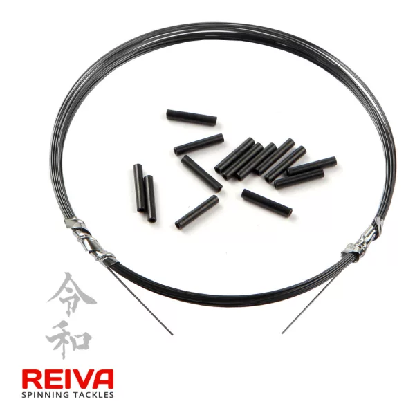 Reiva 0,25mm 3m Titánium Leader Előke Krimpelő Hüvelyekkel