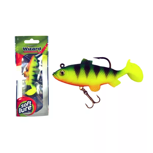 Wizard Swimbait Perch 7,62cm Firetiger leurre souple