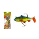 Wizard Swimbait Perch 7,62cm Firetiger Holo leurre souple