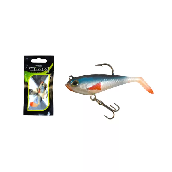 Wizard Swimbait Paddle Shad 5,08cm Blueghost Gumihal