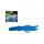 Wizard Bass Grub Bleu 7cm Larve artificielle 5pcs