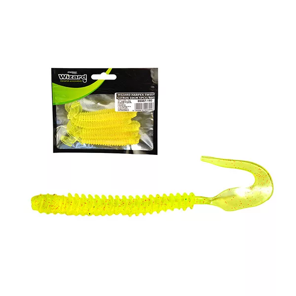 Wizard Harpex Twist Long Agrumes 10cm Twister 5pcs