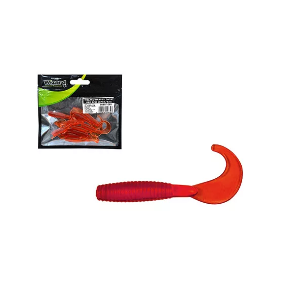 Wizard Harpex Twist Red 5cm Twister 10db