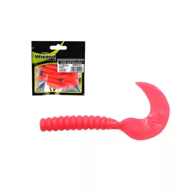 Leurre souple Wizard Harpex Twist Pink 7cm 5pcs