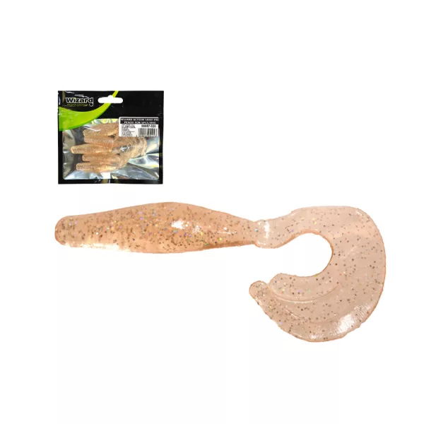 Wizard Action Shad Pro Peach Leurre souple plastique 5pcs