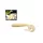 Wizard Harpex Twist Grub Pro Blanc 7cm Twister 5 pièces