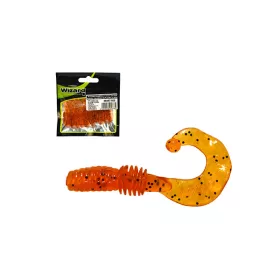   Wizard Harpex Twist Extra Poppy-Orange 5cm Leurre Artificiel 10pi&egrave;ces